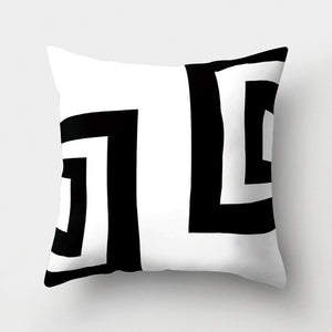 Black And White Cushion Cover