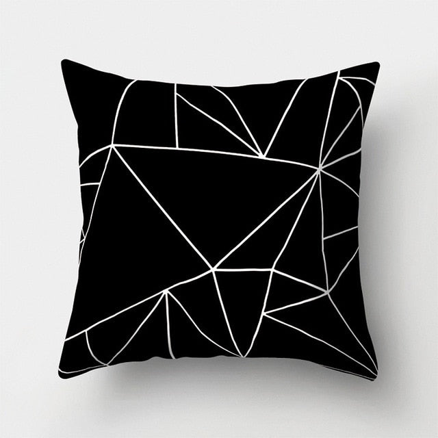 Black And White Cushion Cover