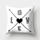 Black And White Cushion Cover