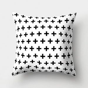 Black And White Cushion Cover