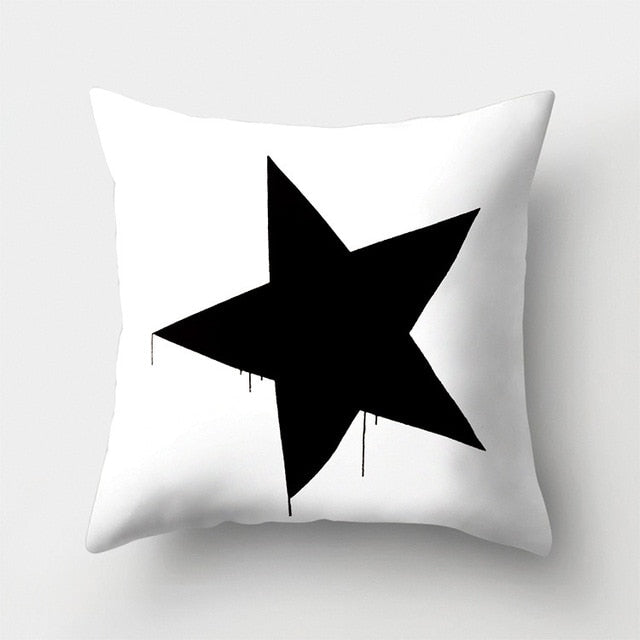 Black And White Cushion Cover