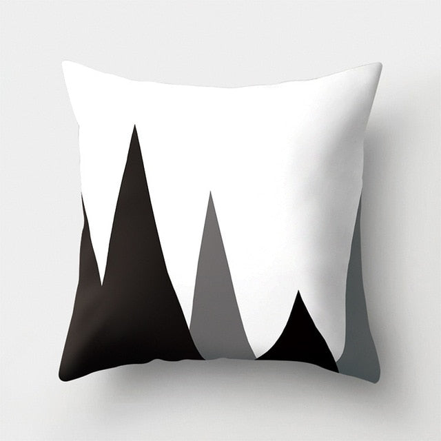 Black And White Cushion Cover