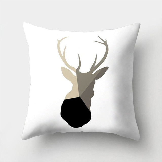 Black And White Cushion Cover