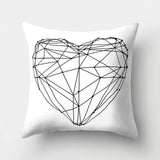 Black And White Cushion Cover