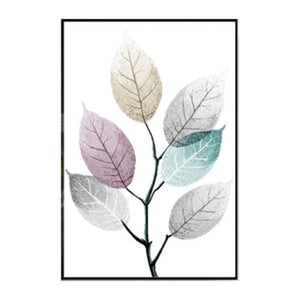 Transparent Leaves Painting