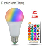 Dimmable E27 RGB Bulb