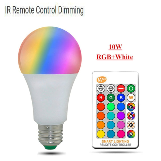 Dimmable E27 RGB Bulb