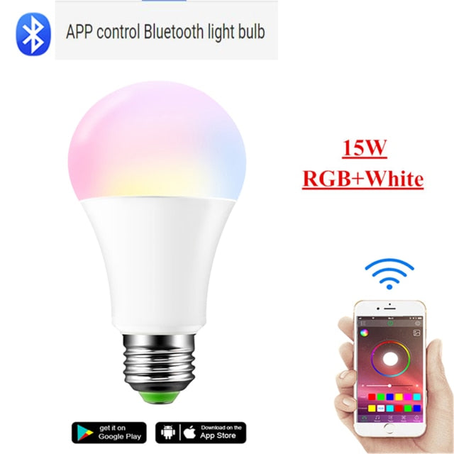 Dimmable E27 RGB Bulb