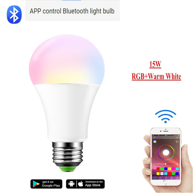 Dimmable E27 RGB Bulb