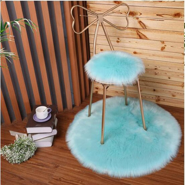 Artificial Sheepskin Chair Cover