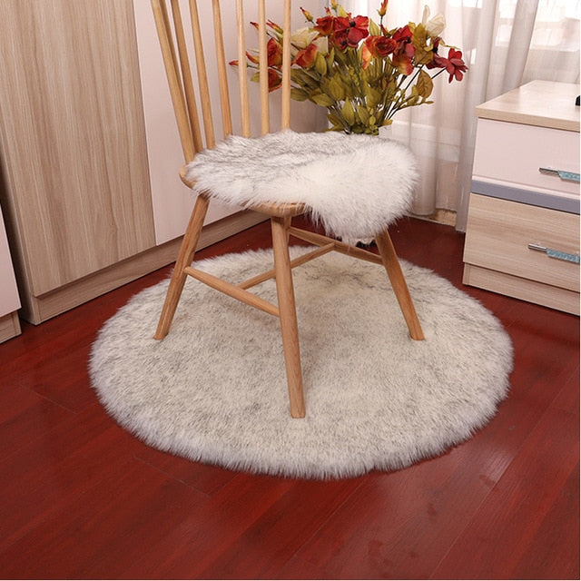 Artificial Sheepskin Chair Cover