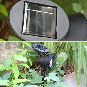 4 LED Solar Lawn Spotlight