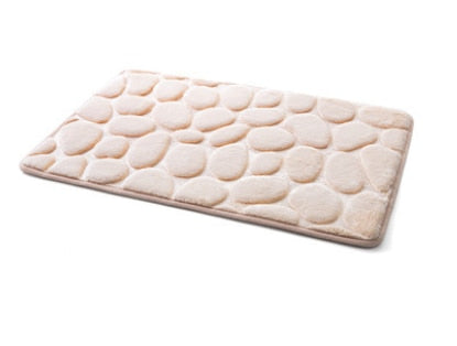 Coral Fleece Bathroom Rug