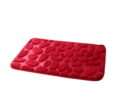 Coral Fleece Bathroom Rug