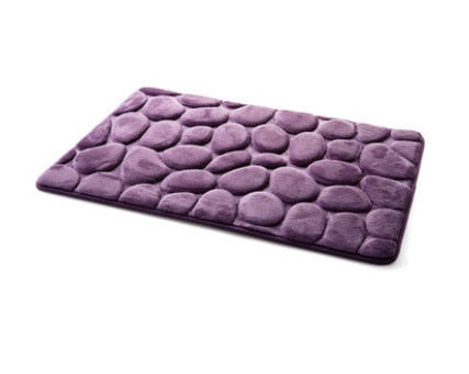 Coral Fleece Bathroom Rug