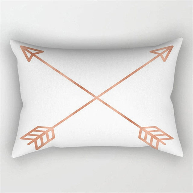 Rose Gold Pillow Cover