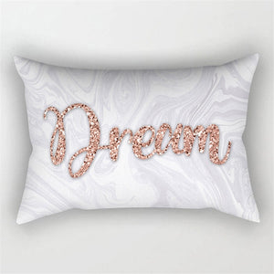 Rose Gold Pillow Cover