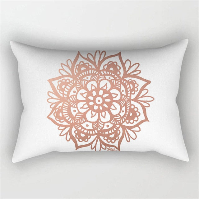 Rose Gold Pillow Cover