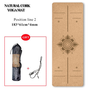 Natural Cork TPE Yoga Mat