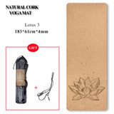 Natural Cork TPE Yoga Mat