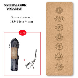 Natural Cork TPE Yoga Mat