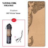 Natural Cork TPE Yoga Mat