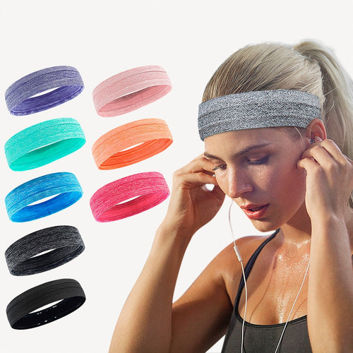 Unisex Elastic Sports Sweatband