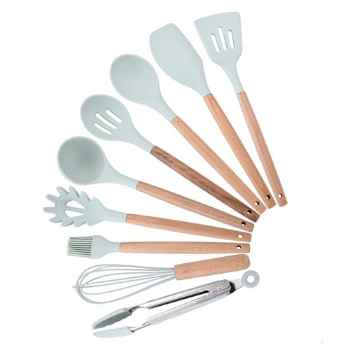 Silicone Cooking Utensils Set