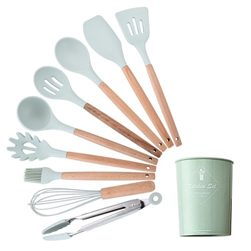 Silicone Cooking Utensils Set