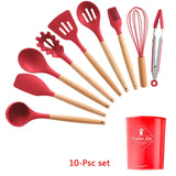 Silicone Cooking Utensils Set