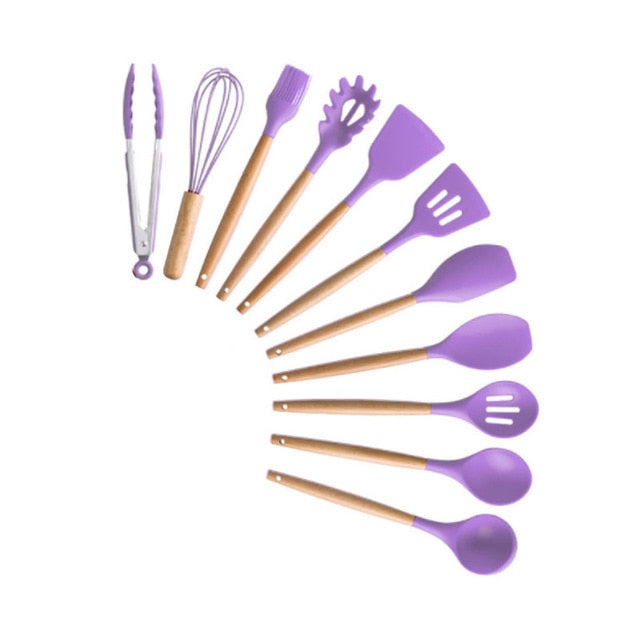 Silicone Cooking Utensils Set