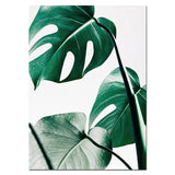 Nordic Plants Canvas Painting