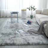 Tie Dyeing Plush Rug