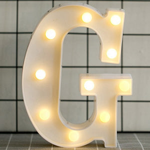 LED Letter Night Light