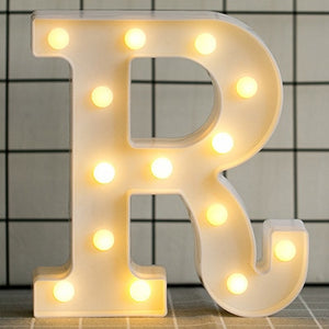 LED Letter Night Light