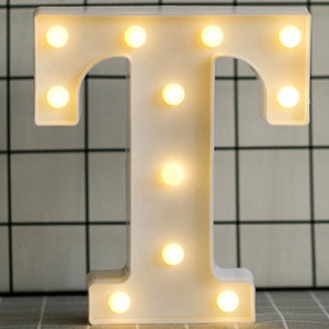 LED Letter Night Light