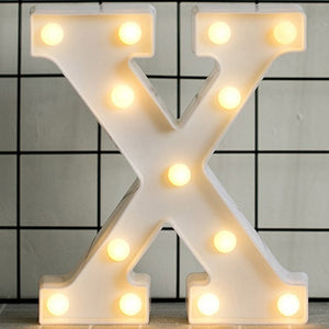 LED Letter Night Light