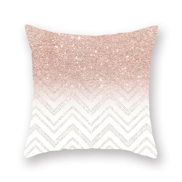 Adorable Pink Pillow Cover