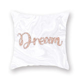 Adorable Pink Pillow Cover