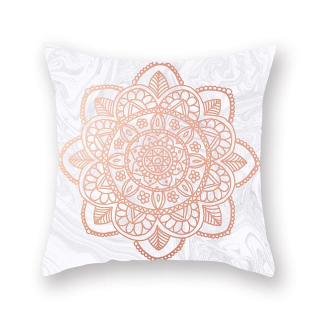 Adorable Pink Pillow Cover