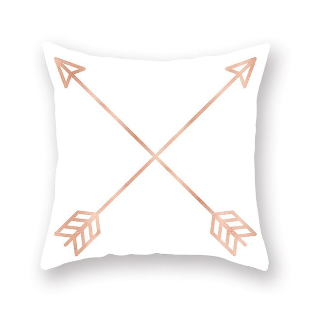 Adorable Pink Pillow Cover