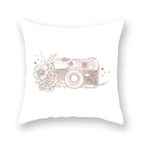 Adorable Pink Pillow Cover