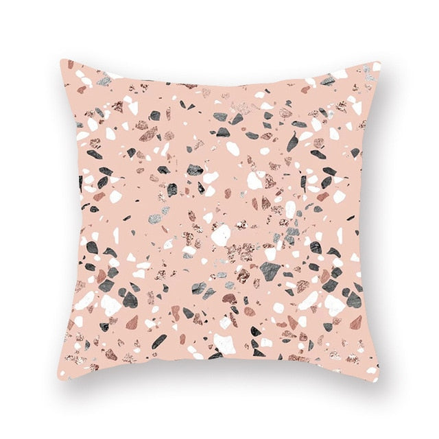 Adorable Pink Pillow Cover