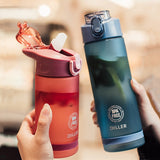 Portable Water Bottle With Straw