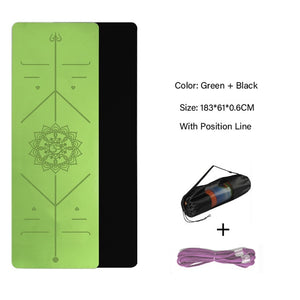 TPE Double Layer Yoga Mat