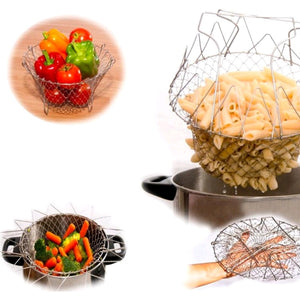 Deep Oil Fry Mesh Basket