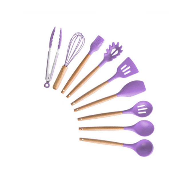 Silicone Cooking Utensils Set