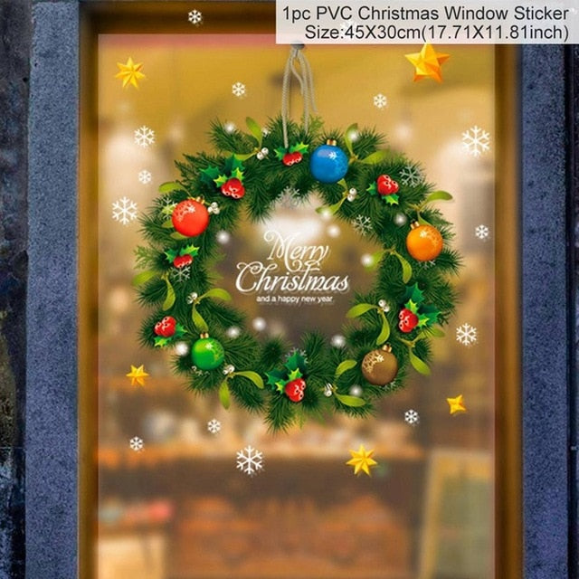 Christmas Window Stickers