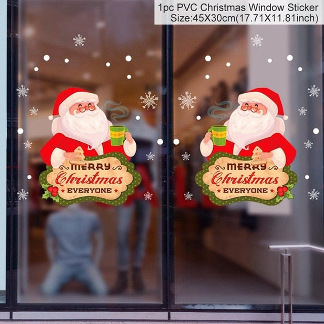 Christmas Window Stickers