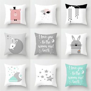 Cartoon Printed Pillowcase